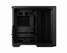 Gabinete Msi Mag Pano 100l Pz Midi Tower, Pc, Soporta Atx, Micro Atx, Mini-itx, Color Negro, Ventana Lateral Si, Iluminación Si, Ventiladores Traseros 1x 120 Mm, 1 X Usb 3.2